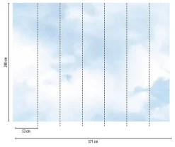 Profhome 382281-GU Papier peint photo lisse mat 3,71 m x 2,8 m- Papier Peint Panoramique