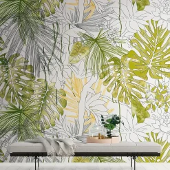 Profhome 382321-GU Papier peint photo lisse mat 3,71 m x 2,8 m- Papier Peint Panoramique