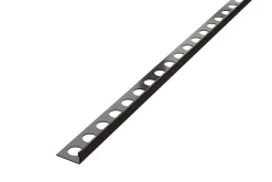 Ilcom Profilé Carrelage<Profil angulaire J en acier inoxydable pour les carreaux 8mm x 2700mm - gunmetal