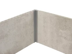 Grosfillex Lambris Mural<Profil d'angle de finition clipsable 5/8 mm aluminium
