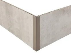 Grosfillex Lambris Mural<Profil d'angle de finition clipsable 5/8 mm taupe