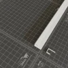 Tecnoprofils Lambris Mural<Profil d'Arrêt PVC 8 mm - Longueur 2.60 m - Blanc