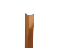 Ilcom Profilé Carrelage<Profilé décoratif L Angle extérieur en acier inoxydable 30 mm x 30 mm x 2700 mm - cuivre satiné