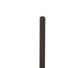 Ilcom Profilé Carrelage<Profilé décoratif Li Angle intérieur en acier inoxydable 10 mm x 10 mm x 2700 mm - gunmetal