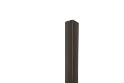 Ilcom Profilé décoratif Li Angle intérieur en acier inoxydable 20 mm x 20 mm x 2700 mm - gunmetal- Profilé Carrelage
