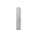 Ilcom Profilé Carrelage<Profilé décoratif Li Angle intérieur en acier inoxydable 30 mm x 30 mm x 2700 mm - argent satiné