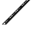 Diall Profilé Carrelage<Profilé de carrelage intérieur rond PVC noir lisse L.2,5m x l.2,7 cm x ep.9mm
