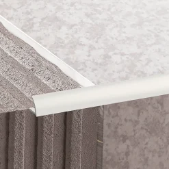 Diall Profilé Carrelage<Profilé de carrelage intérieur 1/4 rond PVC warm grey L.2,5m x l.2,7 cm x ep.9mm