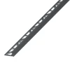 Diall Profilé Carrelage<Profilé de carrelage intérieur 1/4 rond PVC anthracite L.2,5m x l.2,7 cm x ep.9mm