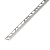 Diall Profilé Carrelage<Profilé de carrelage intérieur droit aluminium effet chromé poli L.2,5m x l.2,2cm x ep.8mm