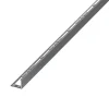 Diall Profilé Carrelage<Profilé de carrelage intérieur angle droit alu 22 mm x 2.5 m gris foncé 23g