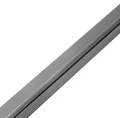 Lambris Mural<Profilé de finition d'extrémité Grosfillex clipsable L.2,60m alu