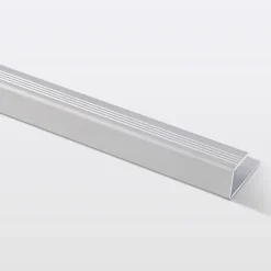 GoodHome Profilé De Rénovation Pour Sol<Profilé de finition en U en aluminium pour sol , décor métal mat 8,5 x 1 800 mm