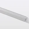 GoodHome Profilé De Rénovation Pour Sol<Profilé de finition en U en aluminium pour sol , décor métal mat 8,5 x 930 mm