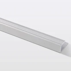 GoodHome Profilé De Rénovation Pour Sol<Profilé de finition en U en aluminium pour sol , décor métal mat 8,5 x 930 mm