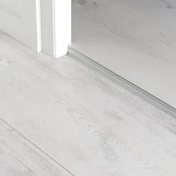 GoodHome Profilé De Rénovation Pour Sol<Profilé de finition en U en aluminium pour sol , décor métal mat 8,5 x 930 mm