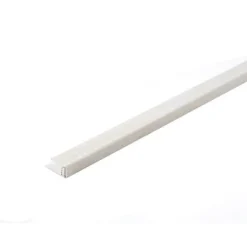 Profil de finition extrémité clipsable Datcha blanc- Lambris Mural