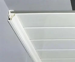 Profil de finition pour plafond et corniche Grosfillex PVC mat blanc L.2,6m- Lambris Mural