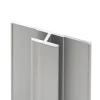 Schulte Panneau Mural De Salle De Bains<Profilé de jonction pour panneaux muraux DécoDesign, alu argenté