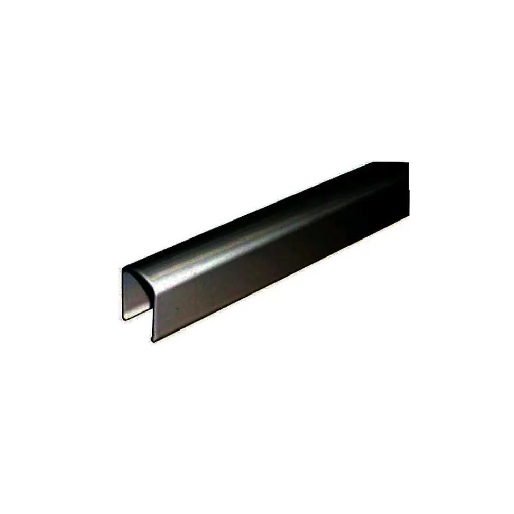 Ferco Porte Nue<Profil de recouvrement pour ferme-imposte longueur 1800 RAL 9005 - - 9-33444-18-0-6
