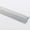 GoodHome Profilé De Rénovation De Marche<Profilé de rénovation de marche en aluminium décor métal mat 16 x 25 x 1800 mm