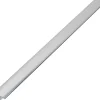 Diall Profilé Carrelage<Profilé de transition intérieur droit aluminium effet chromé poli L.2,5m x l.1,4cm x ep.11mm