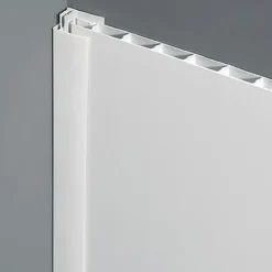 Lambris Mural<Profilé finition d'extrémité Grosfillex clipsable blanc