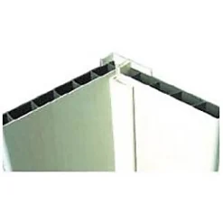 Lambris Mural<Profil multifonction PVC Blanc 260 cm