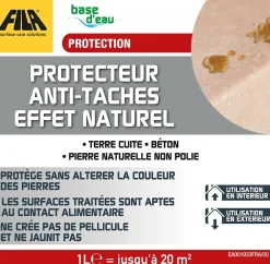 Fila Protecteur anti-taches effet naturel 1L- Profilé De Rénovation Pour Sol|Outils Du Carreleur