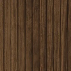 Protocole Home - Lambris MDF décoratif BEATS 2750 x 599 x 12 mm - Surface lisse, finition mate- Panneau Tasseau Bois