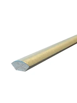 Panneau Décoratif En Bois|Moulure<Quart de rond en MDF Ninna couleur vert Ep.14mm L.2,44m