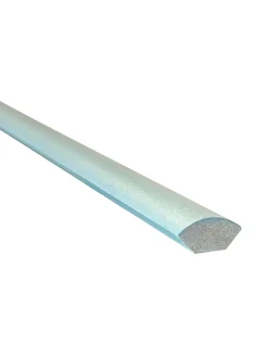 Panneau Décoratif En Bois|Moulure<Quart de rond en MDF Ninna couleur vert Ep.14mm L.2,44m