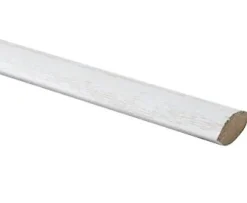 Quart de rond MDF frêne chêne blanc L.260 x l.1,2 cm- Lambris Mural