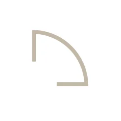 Moulure<Quart de rond pvc blanc 18 x 18 mm L.2,4 m