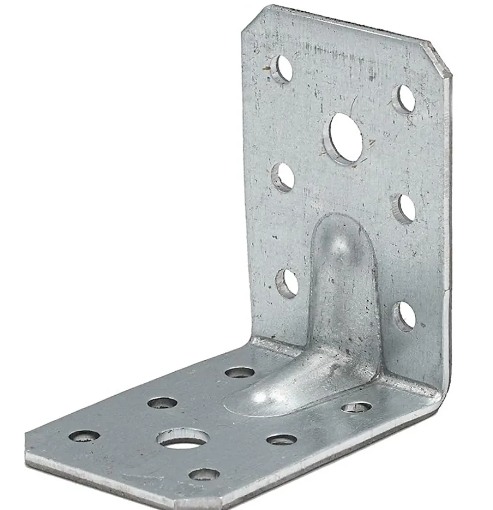 Domax Équerre de charpente KPL 12/20, acier galvanisé à chaud, 50 x 50 x 35 x 2 mm, lot de 20- Bois De Charpente