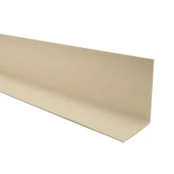 Quest Plinthe Pour Sol En Vinyle Et Pvc<Cornière PVC 20x10 mm de protection et de décoration, baguette d'angle de finition, profilé L, KT, rigide, beige, 200 cm