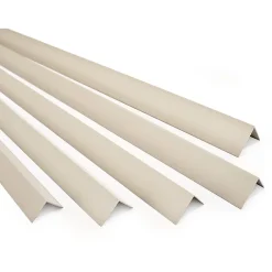 Quest Plinthe Pour Sol En Vinyle Et Pvc<Cornière PVC 20x10 mm de protection et de décoration, baguette d'angle de finition, profilé L, KT, rigide, beige, 200 cm