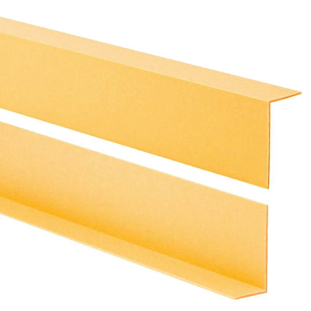 Quest Plinthe Pour Sol En Vinyle Et Pvc<Cornière PVC 35x35 mm de protection et de décoration, baguette d'angle de finition, profilé L, KT, rigide, l'or, 100 cm