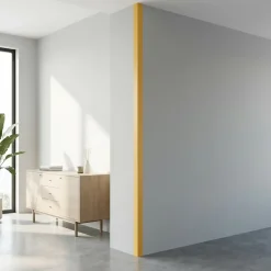 Quest Plinthe Pour Sol En Vinyle Et Pvc<Cornière PVC 50x50 mm de protection et de décoration, baguette d'angle de finition, profilé L, KT, rigide, l'or, 200 cm