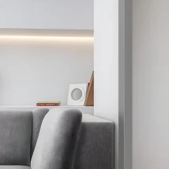 Quest Plinthe Pour Sol En Vinyle Et Pvc<Cornière PVC 50x50 mm de protection et de décoration, baguette d'angle de finition, profilé L, KT, rigide, l'or, 200 cm