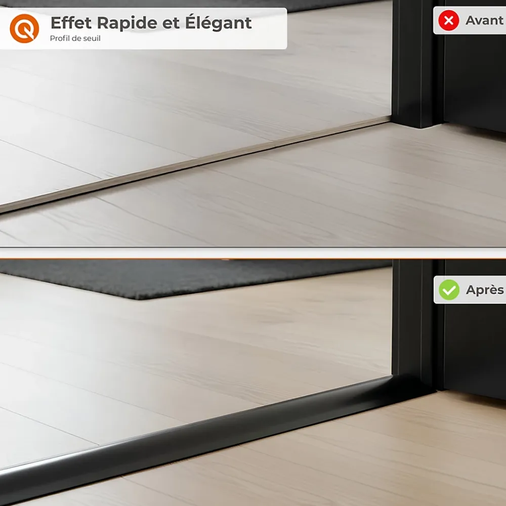 Quest Plinthe Pour Sol En Vinyle Et Pvc<Profil de rampe flexible en PVC pour carrelages, moquettes, beige, 200 cm