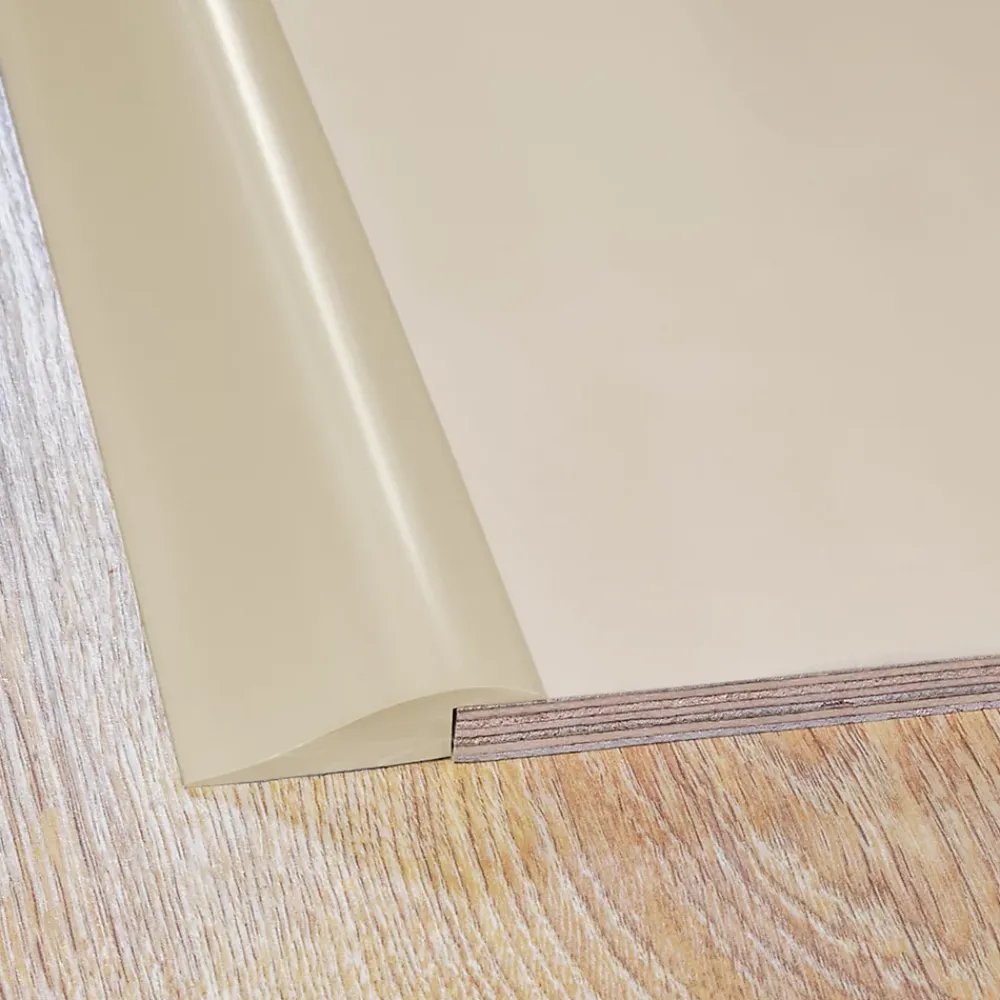 Quest Plinthe Pour Sol En Vinyle Et Pvc<Profil de rampe flexible en PVC autocollant pour carrelages et moquettes, Beige