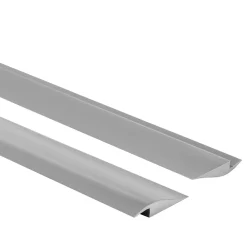 Quest Plinthe Pour Sol En Vinyle Et Pvc<Profil de rampe flexible en PVC pour carrelages, moquettes, gris, 200 cm