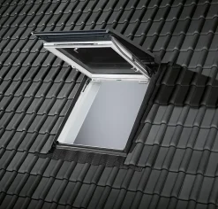 Velux Raccord fenêtre de toit simple sur tuiles EDW SK08 gris- Raccord, Habillage Et Bloc Isolant De Fenêtre De Toit