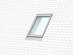 Velux Raccord fenêtre de toit simple sur ardoises EDN CK02 gris- Raccord, Habillage Et Bloc Isolant De Fenêtre De Toit