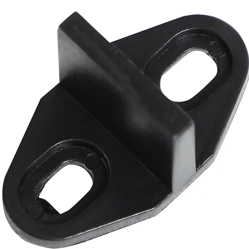 Homcom Rail porte coulissante 2 m avec quincaillerie - kit de rail pour porte coulissante 100Kg - acier au carbone noir- Porte Coulissante