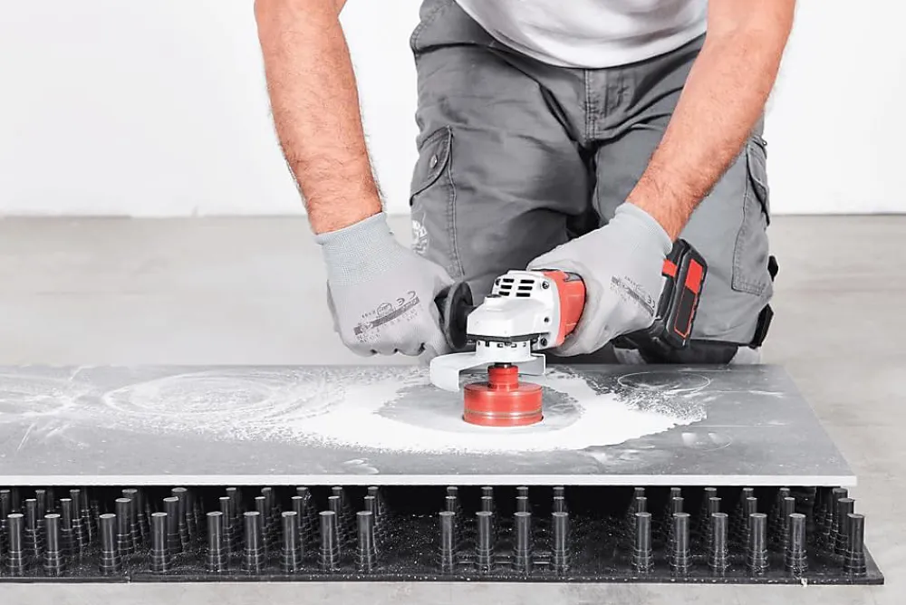 Raimondi Up The Tiler - support multifonction pour traitement du carrelage 59 x 59 cm- Outils Du Carreleur