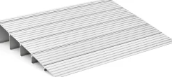 Giantex Rampe de seuil de Porte Charge 317KG Hauteur réglable Cadre en Aluminium Robuste Surface Antidérapante- Barre De Seuil|Barre De Seuil