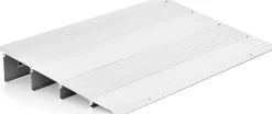 Giantex Rampe de seuil de Porte Charge 317KG Hauteur réglable Cadre en Aluminium Robuste Surface Antidérapante- Barre De Seuil|Barre De Seuil