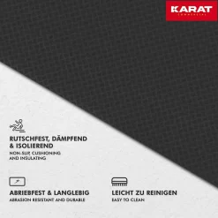Floordirekt Revetement sur mesure, Noir 120 x 50 cm -- Dalle Pvc Garage